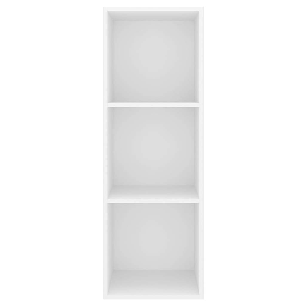 Wall-mounted TV Cabinet White 37x37x107 cm Engineered Wood