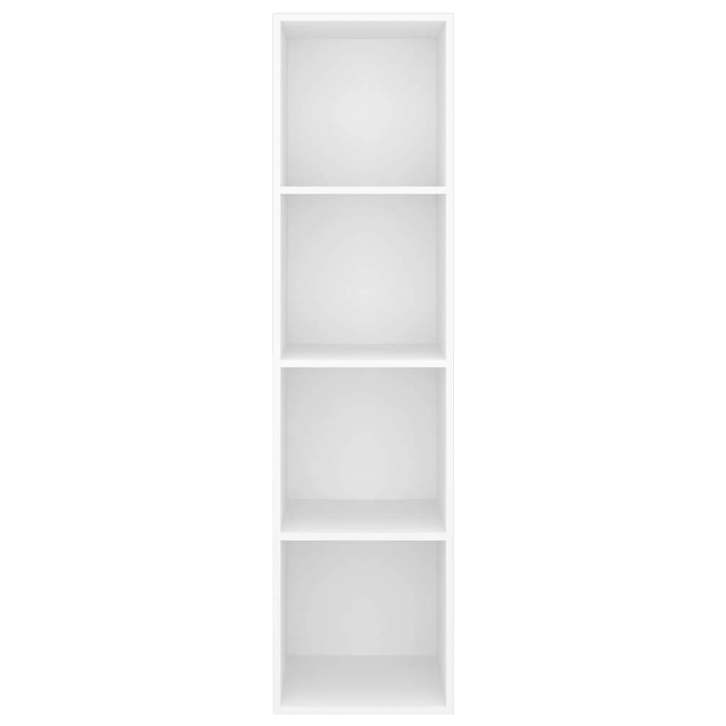 Wall-mounted TV Cabinet White 37x37x142.5 cm Engineered Wood
