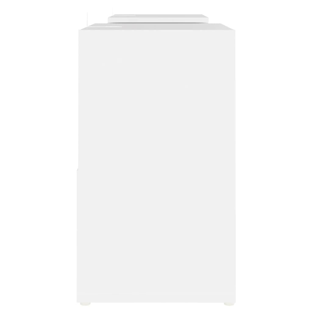 TV Cabinet White 104x30x52 cm Engineered Wood