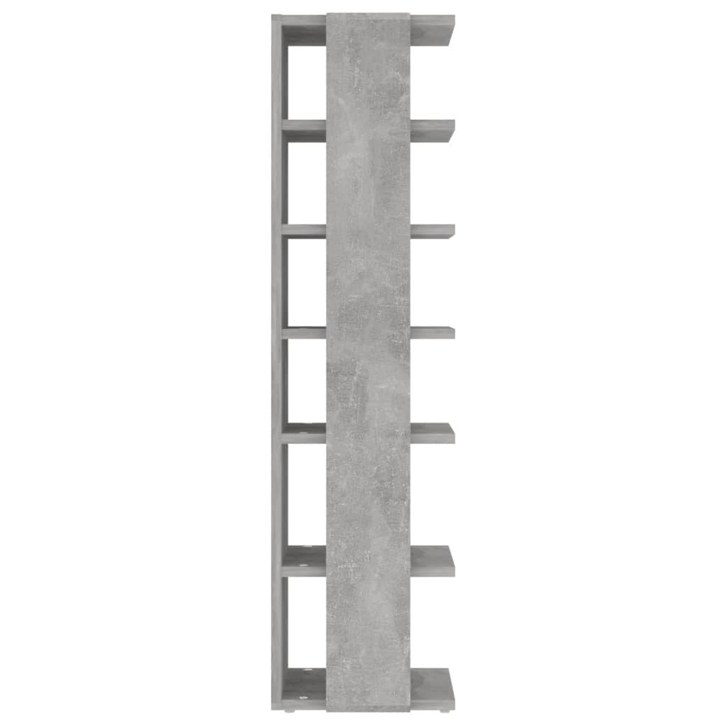 Shoe Cabinets 2 pcs Concrete Grey 27.5x27x102 cm