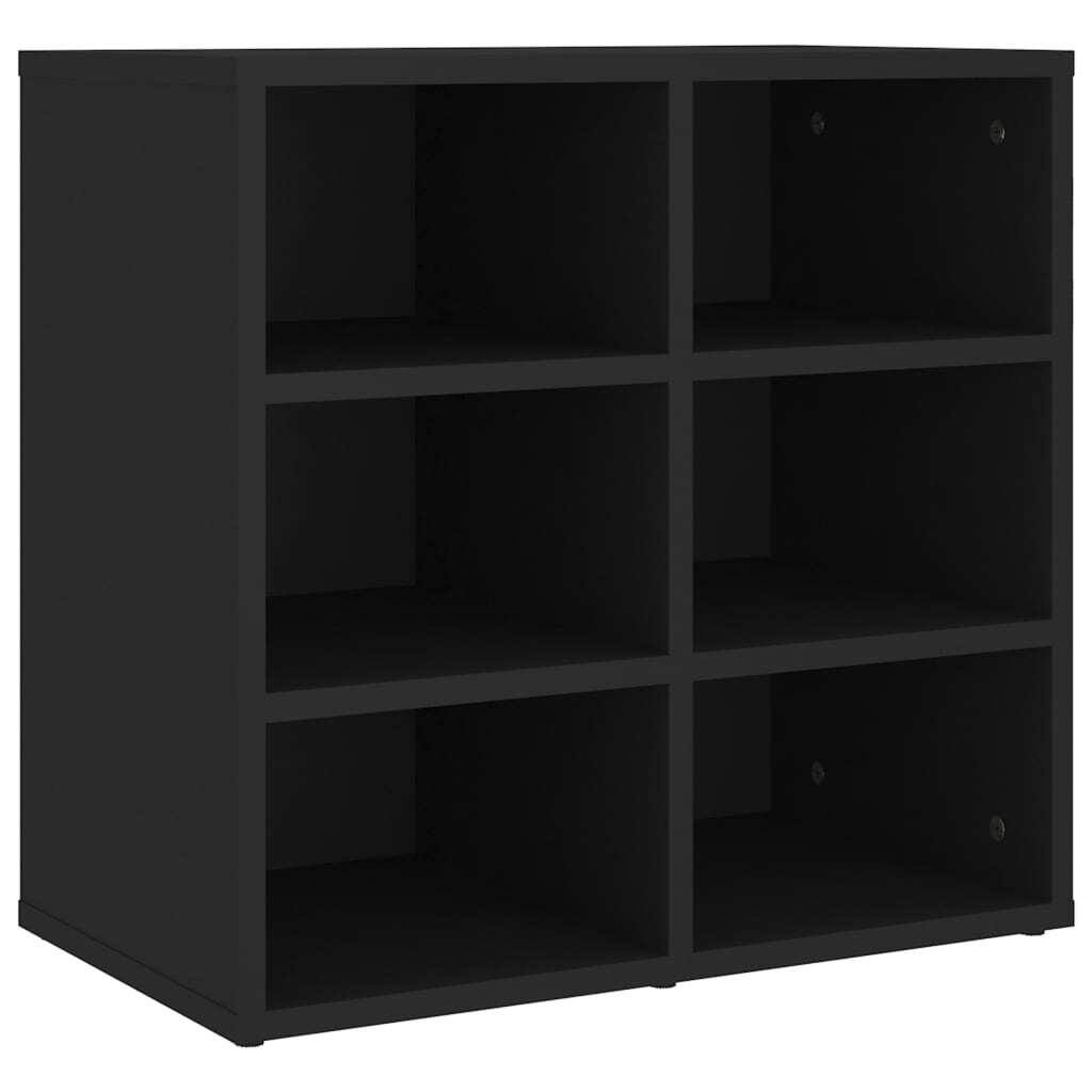 Shoe Cabinets 2 pcs Black 52.5x30x50 cm