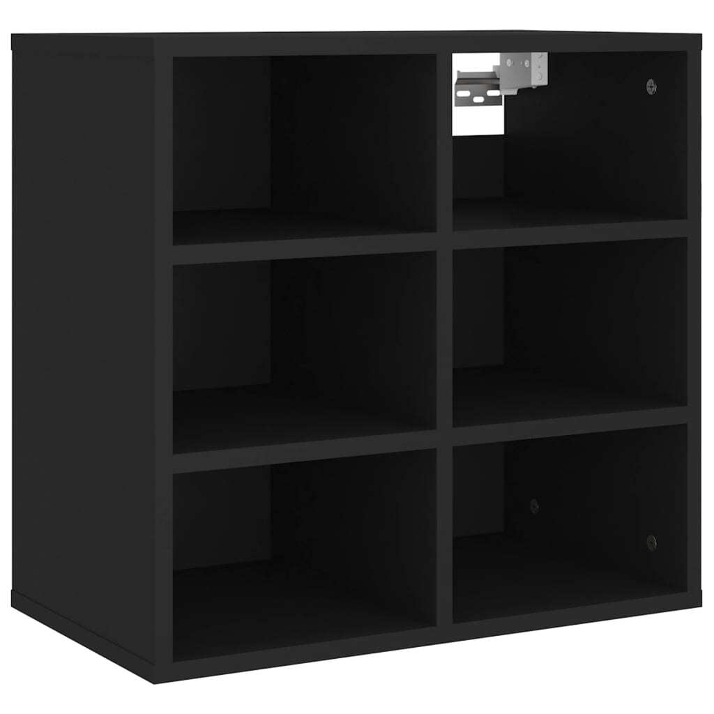 Shoe Cabinets 2 pcs Black 52.5x30x50 cm