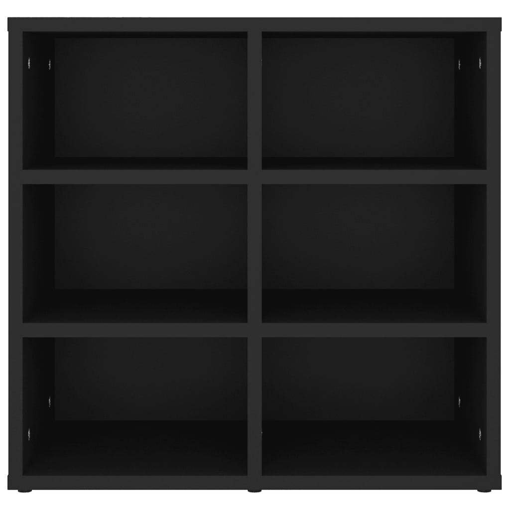 Shoe Cabinets 2 pcs Black 52.5x30x50 cm