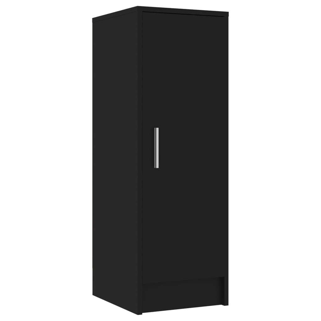 Shoe Cabinet Black 32x35x92 cm Engineered Wood