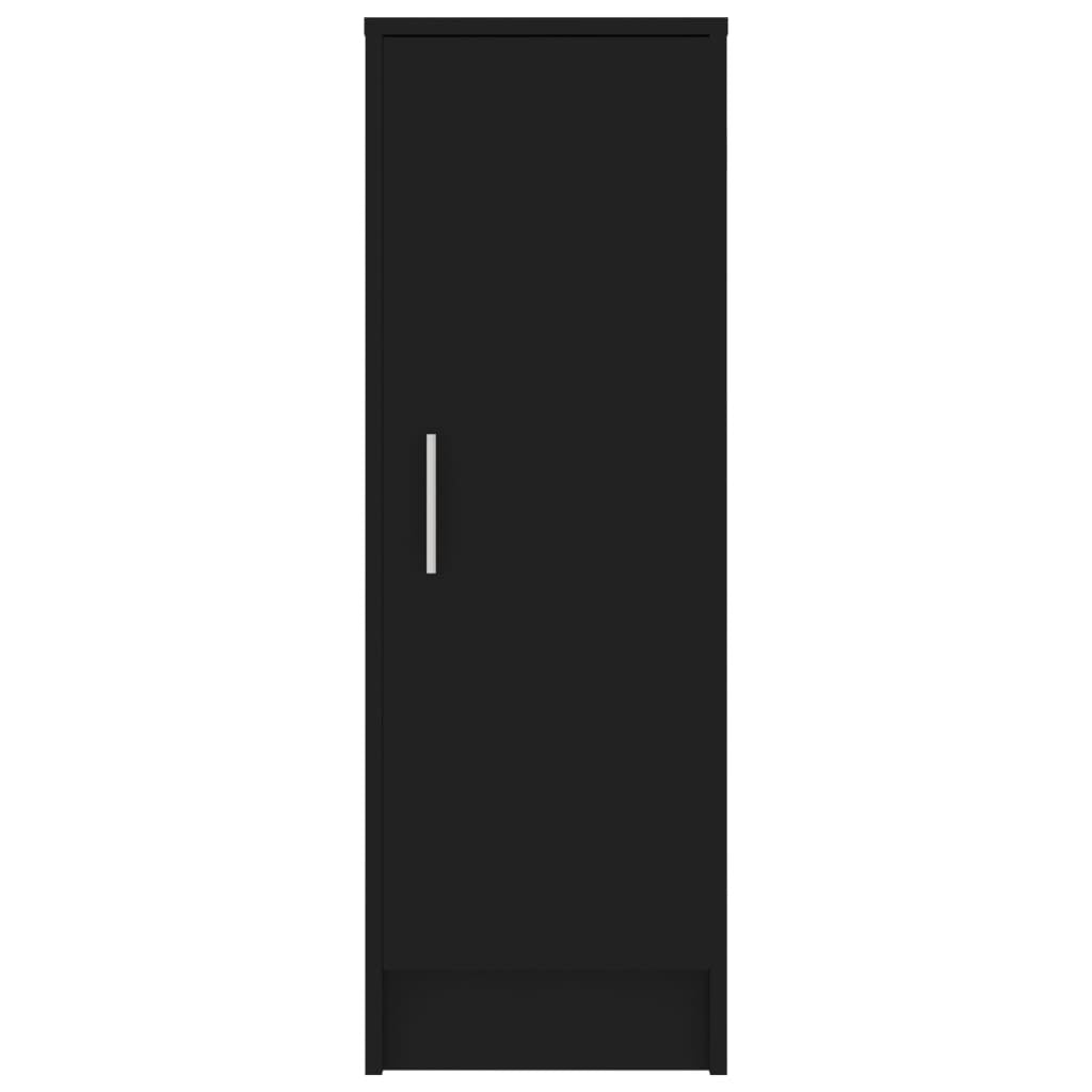 Shoe Cabinet Black 32x35x92 cm Engineered Wood
