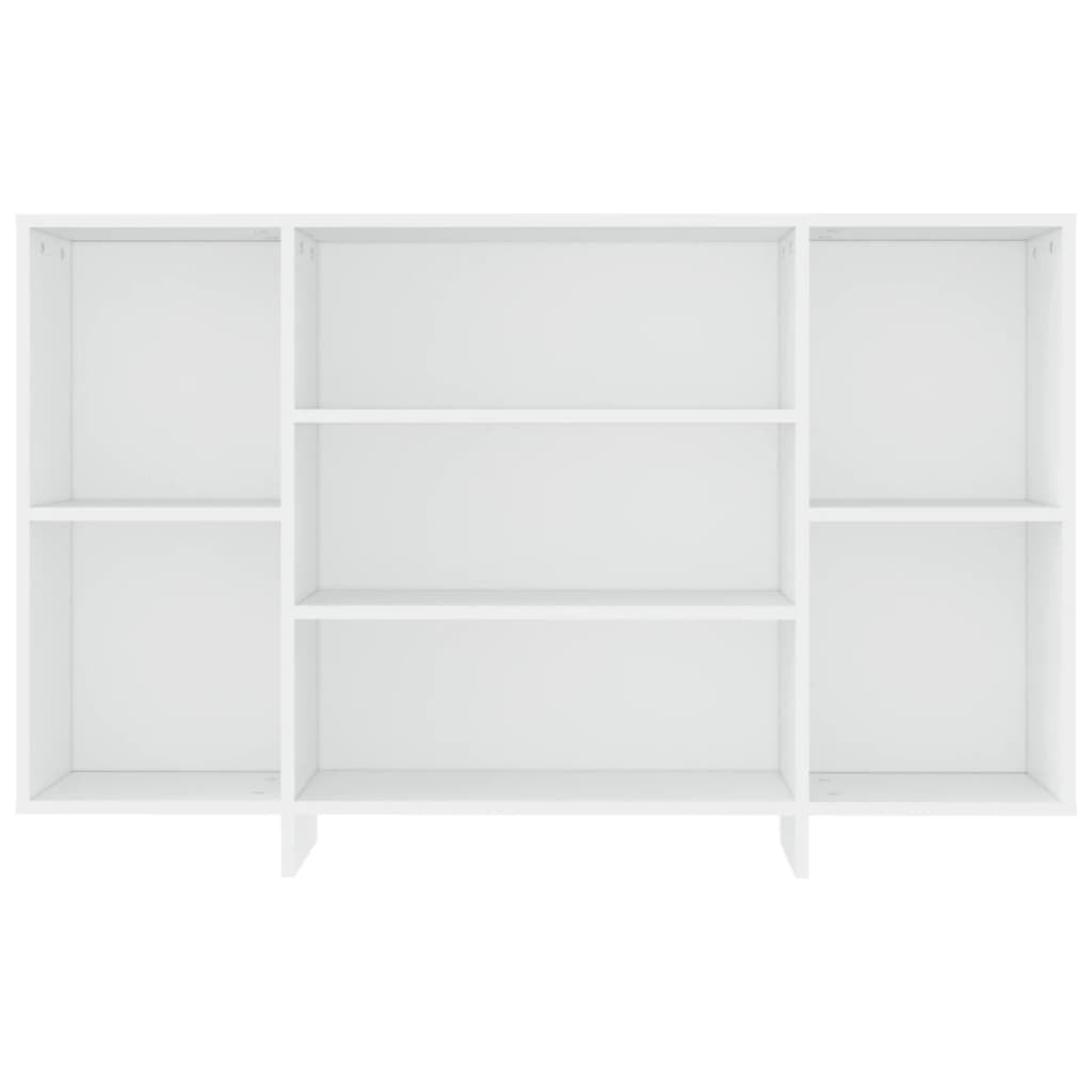 Sideboard White 120x30x75 cm Engineered Wood