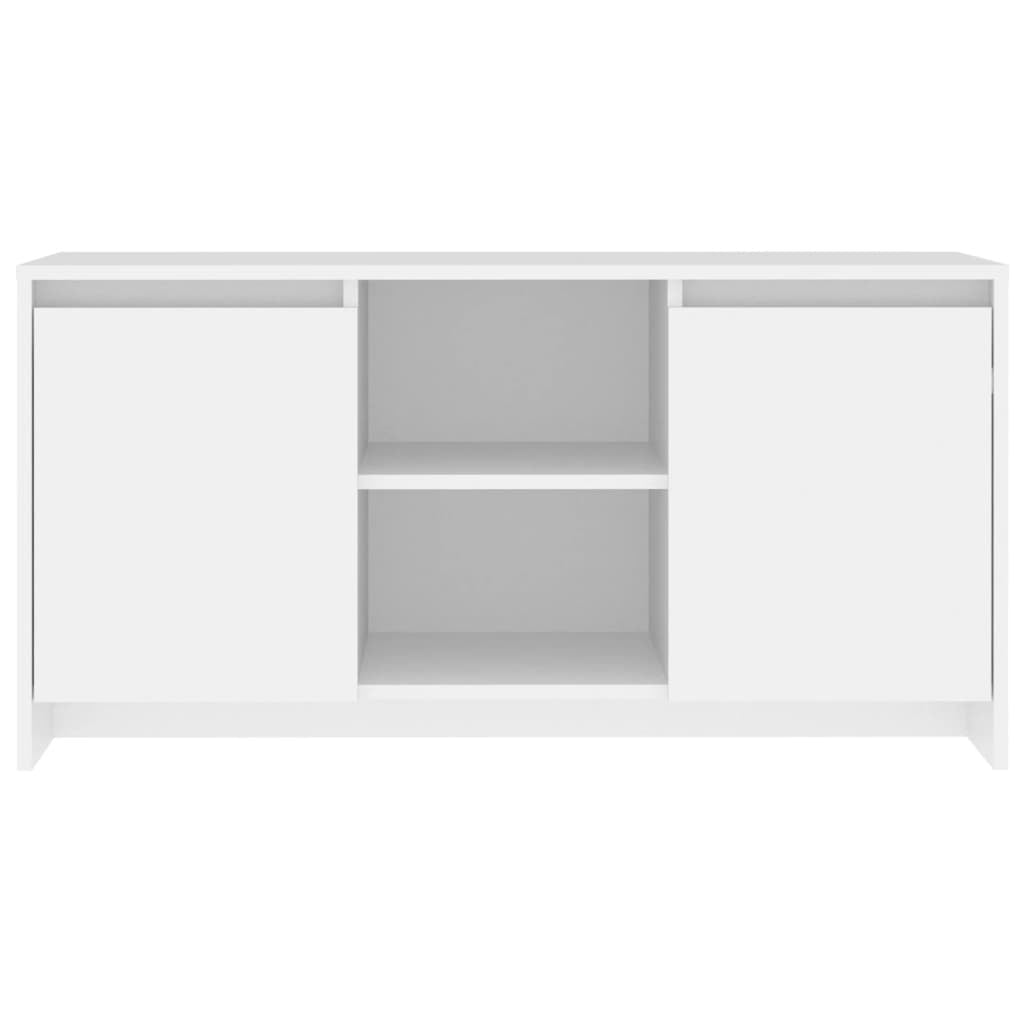 TV Cabinet White 102x37.5x52.5 cm Engineered Wood