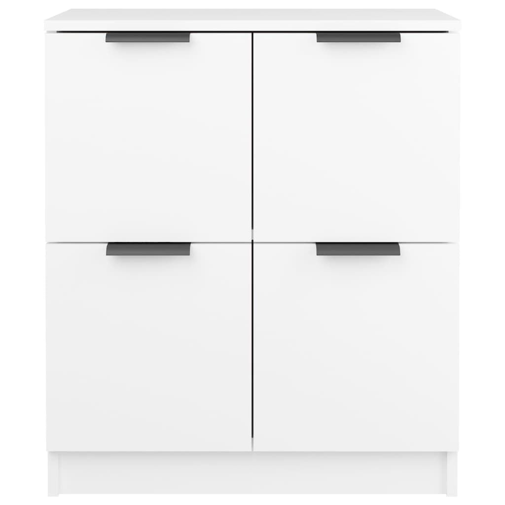 Sideboard White 60x30x70 cm Engineered Wood