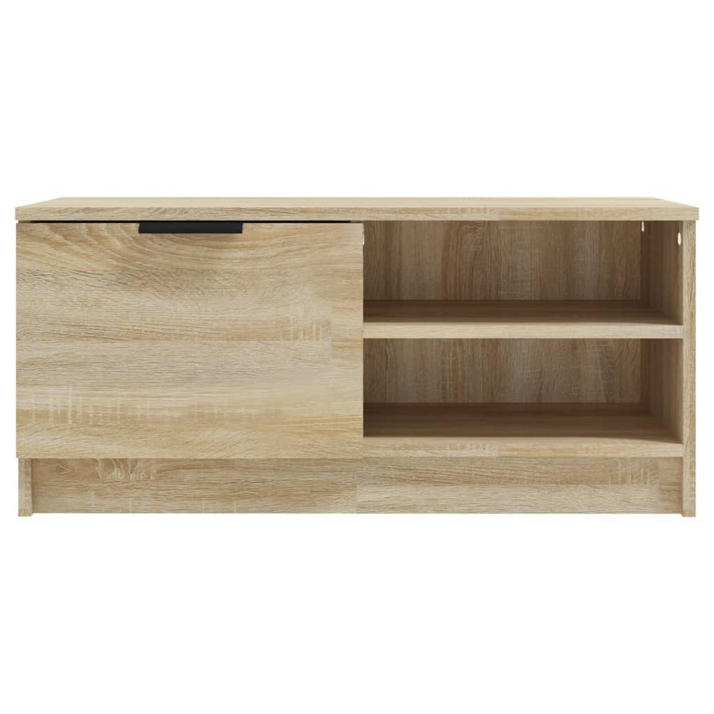TV Cabinets 2 pcs Sonoma Oak 80x35x36.5 cm Engineered Wood
