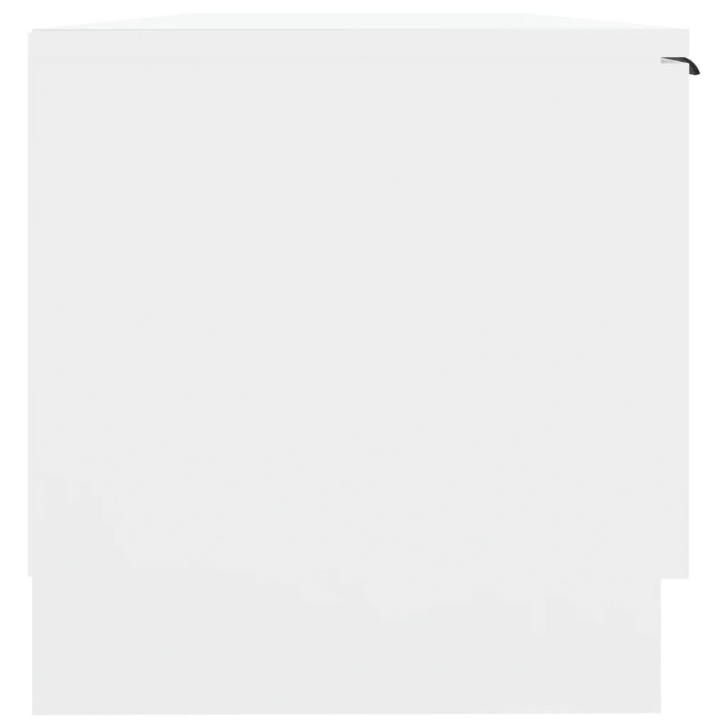 TV Cabinet White 102x35x36.5 cm Engineered Wood