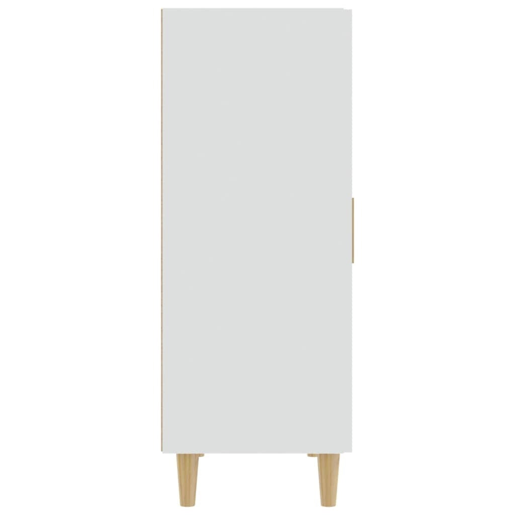 Sideboard White 70x34x90 cm Engineered Wood