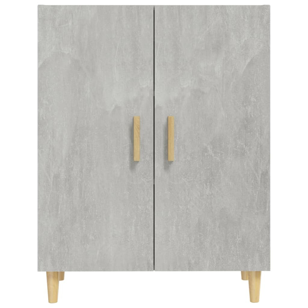 Sideboard Concrete Grey 70x34x90 cm Engineered Wood
