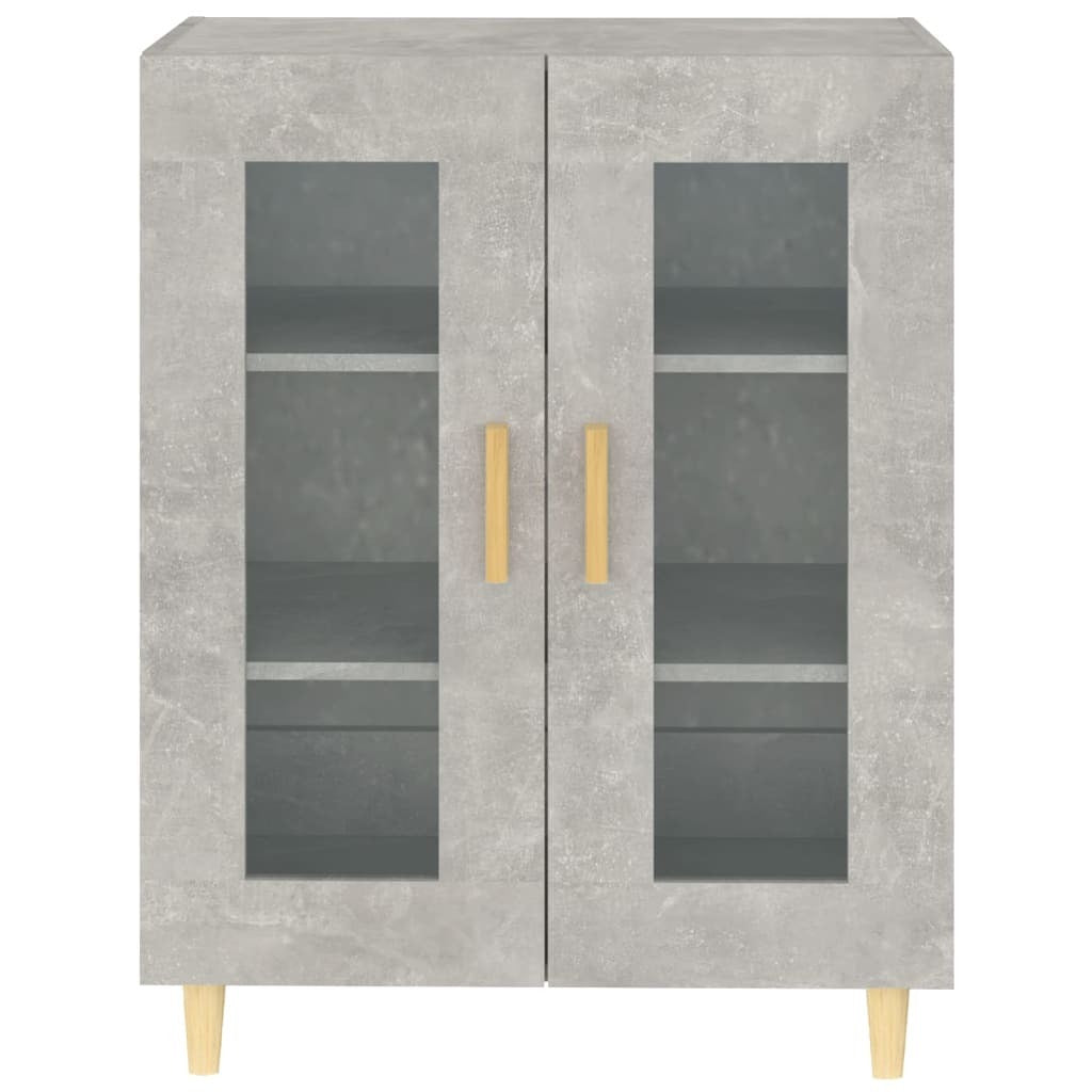 Sideboard Concrete Grey 69.5x34x90 cm Engineered Wood