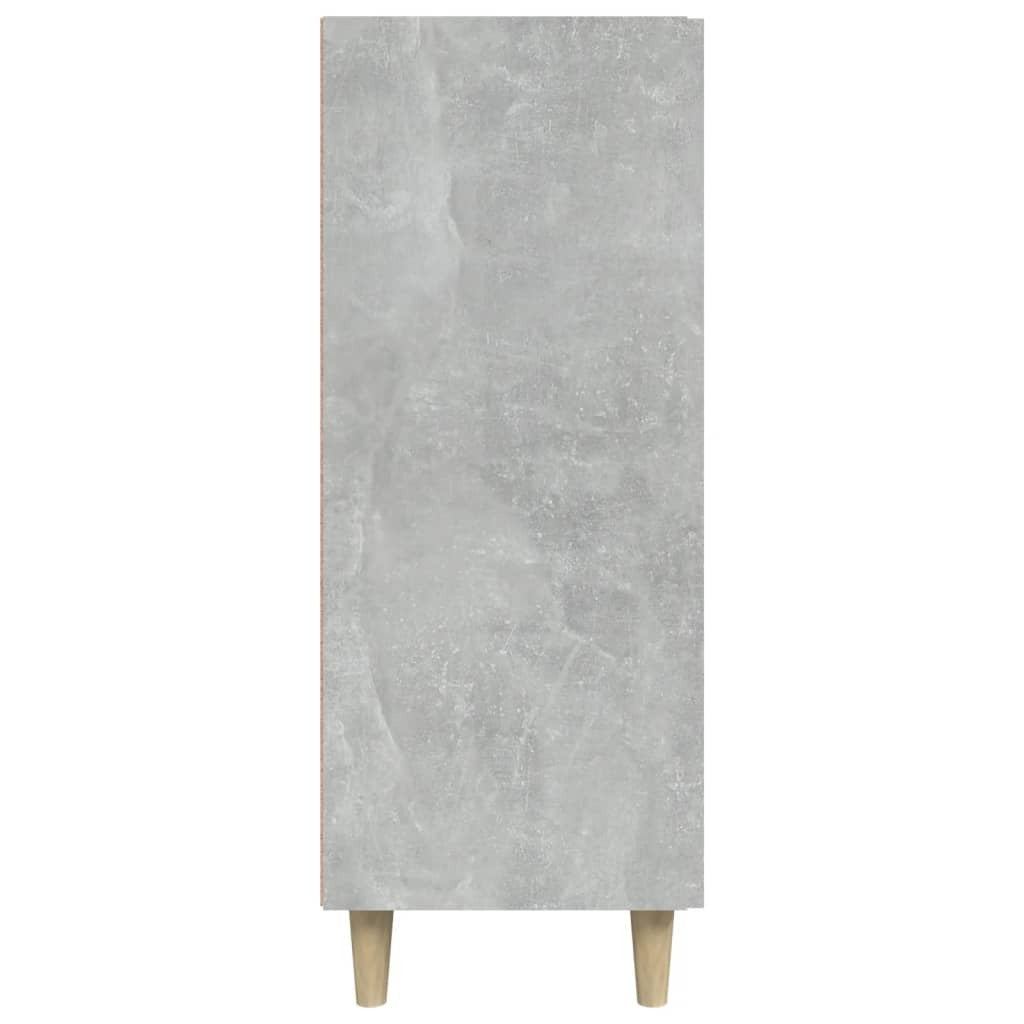 Sideboard Concrete Grey 69.5x34x90 cm Engineered Wood