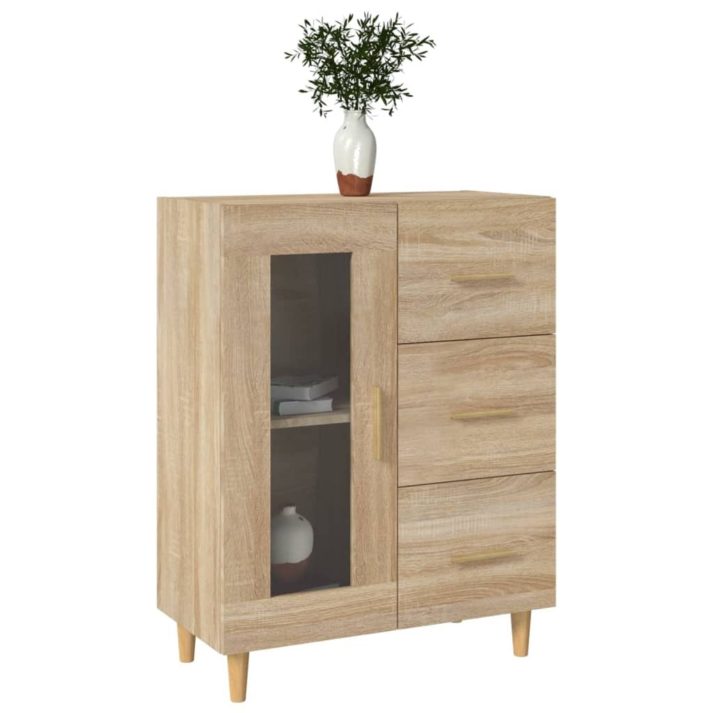 Sideboard Sonoma Oak 69,5x34x90 cm Engineered Wood