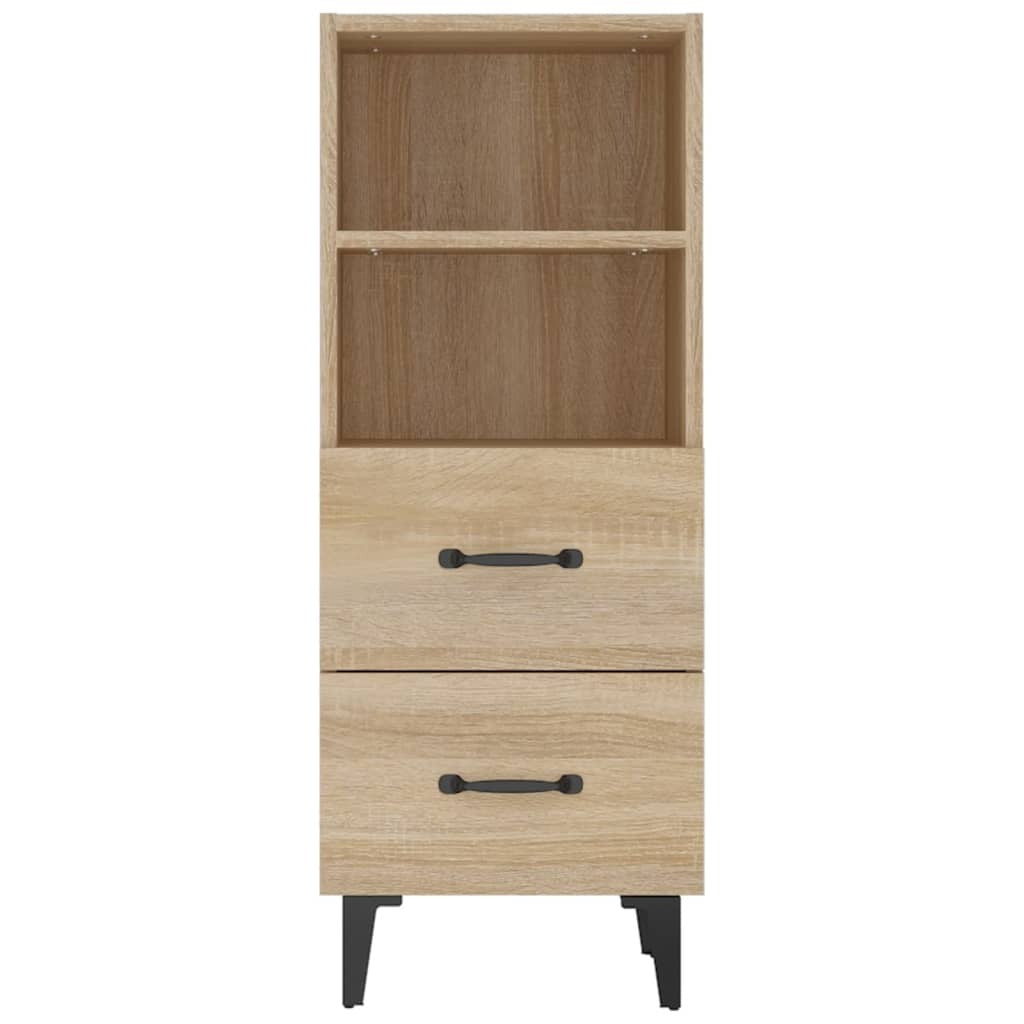 Sideboard Sonoma Oak 34.5x34x90 cm Engineered Wood