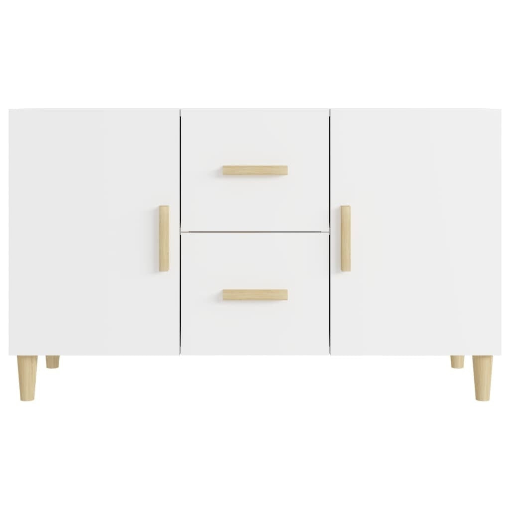 Sideboard White 100x36x60 cm Engineered Wood