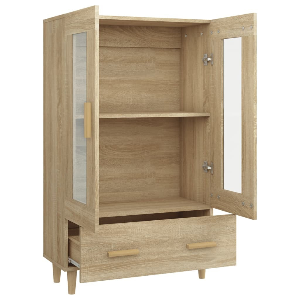 Highboard Sonoma Oak 70x31x115 cm Engineered Wood