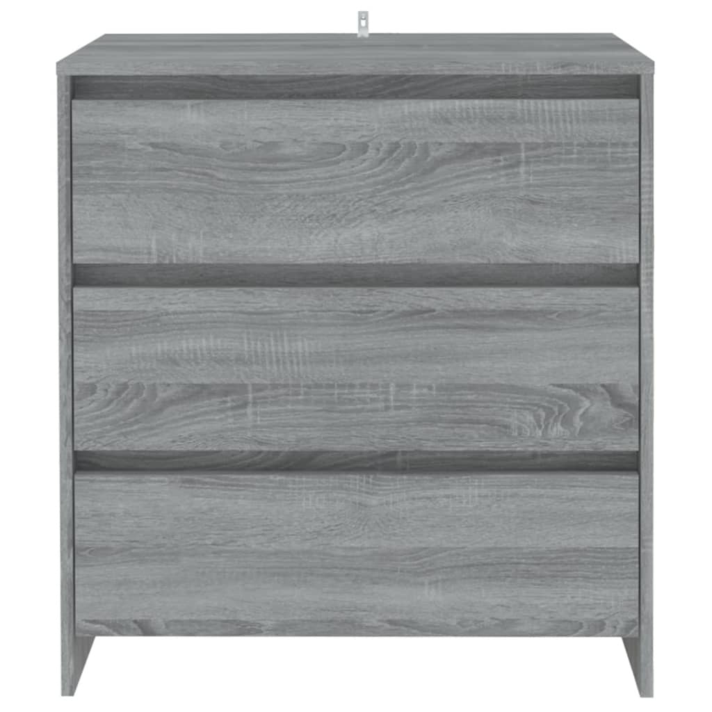 Sideboard Grey Sonoma 70x41x75 cm Engineered Wood