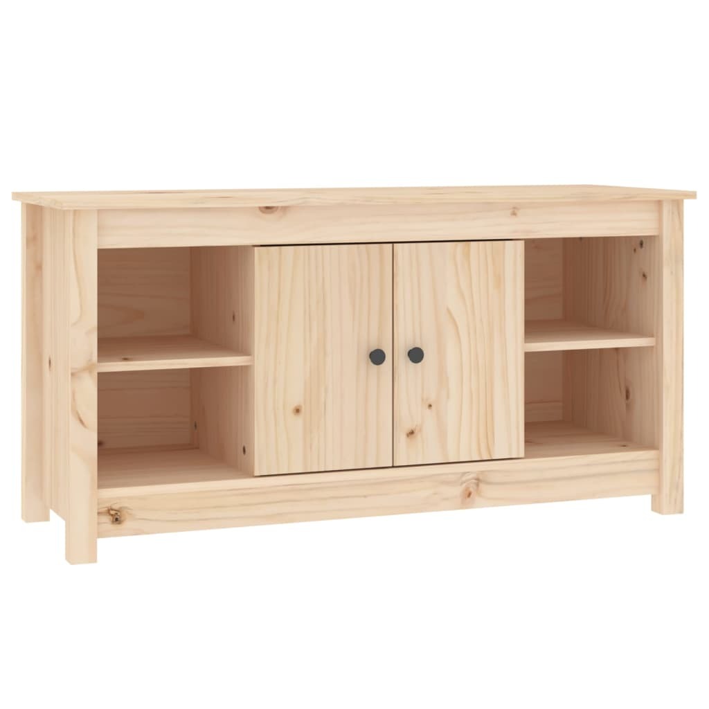 TV Cabinet 103x36,5x52 cm Solid Wood Pine