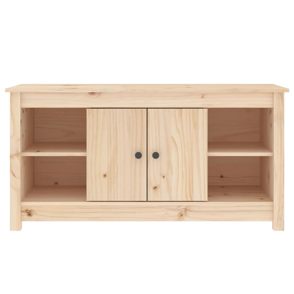 TV Cabinet 103x36,5x52 cm Solid Wood Pine