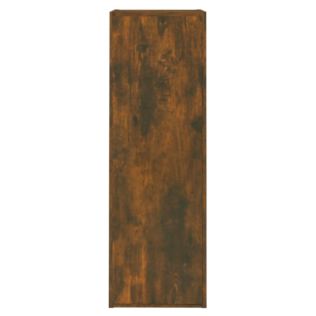 TV Cabinets 2 pcs Smoked Oak 30.5x30x90 cm Engineered Wood