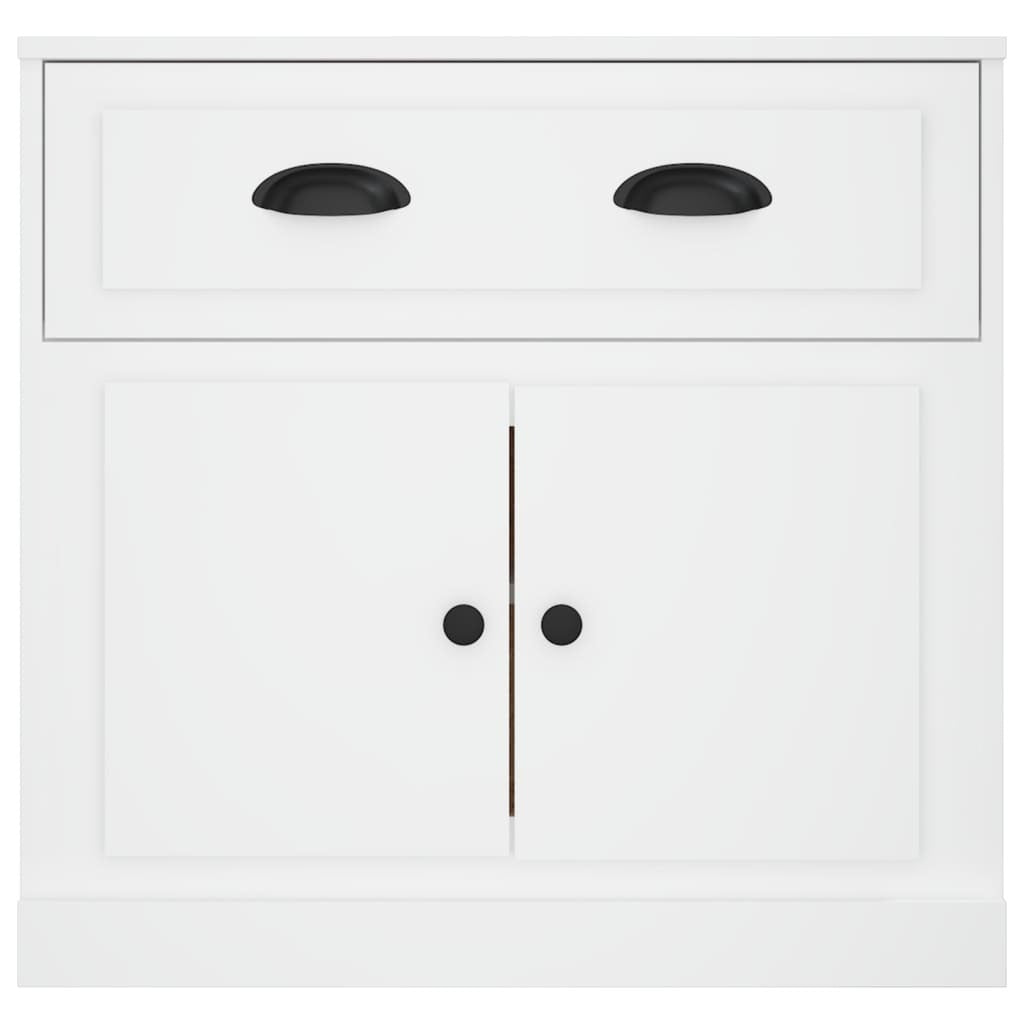 Sideboard White 70x35.5x67.5 cm Engineered Wood