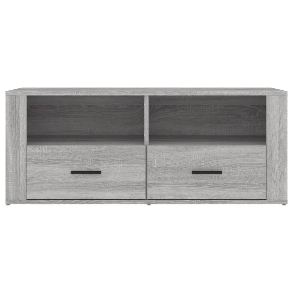 TV Cabinet Grey Sonoma 100x35x40 cm Engineered Wood