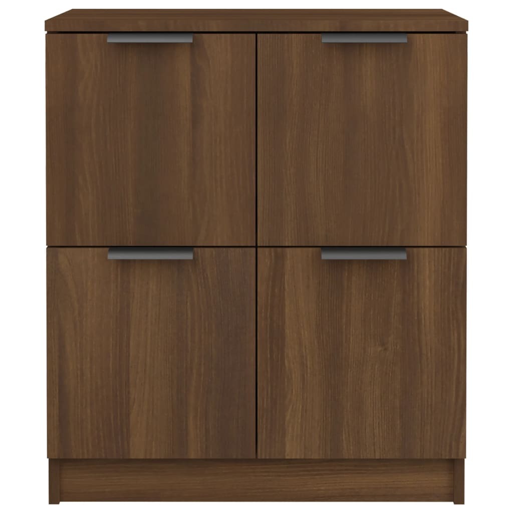 Sideboard Brown Oak 60x30x70 cm Engineered Wood
