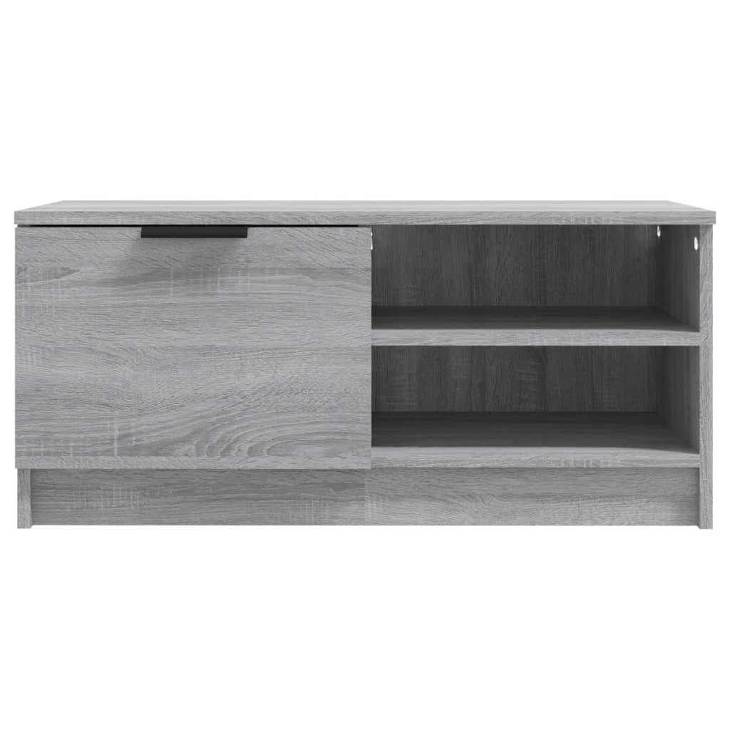 TV Cabinets 2 pcs Grey Sonoma 80x35x36.5 cm Engineered Wood