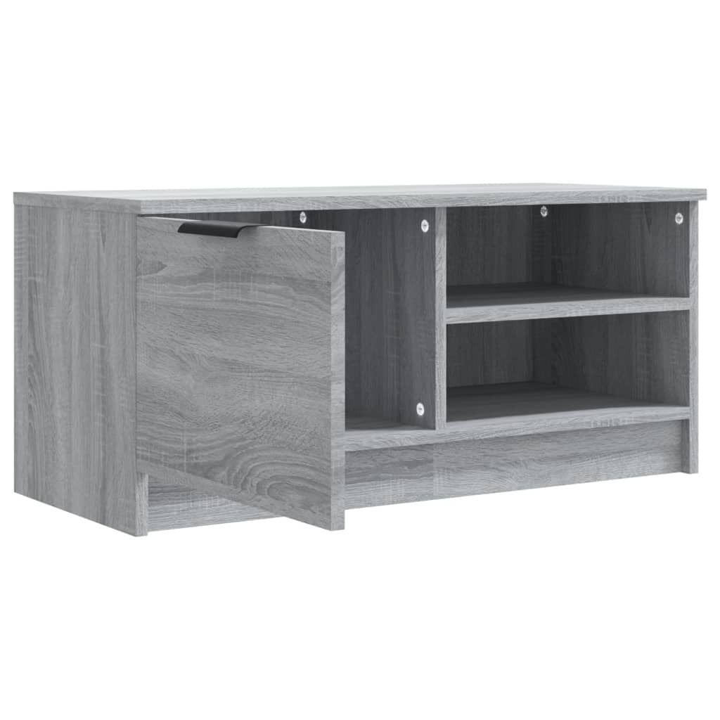TV Cabinets 2 pcs Grey Sonoma 80x35x36.5 cm Engineered Wood