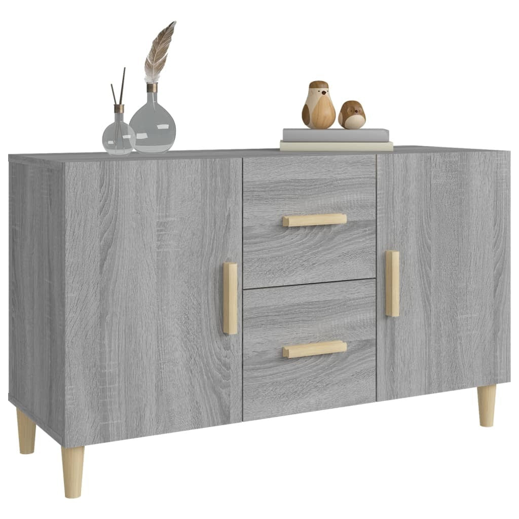 Sideboard Grey Sonoma 100x36x60 cm Engineered Wood