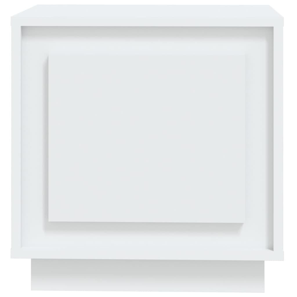 Bedside Cabinets 2 pcs White 44x35x45 cm Engineered Wood