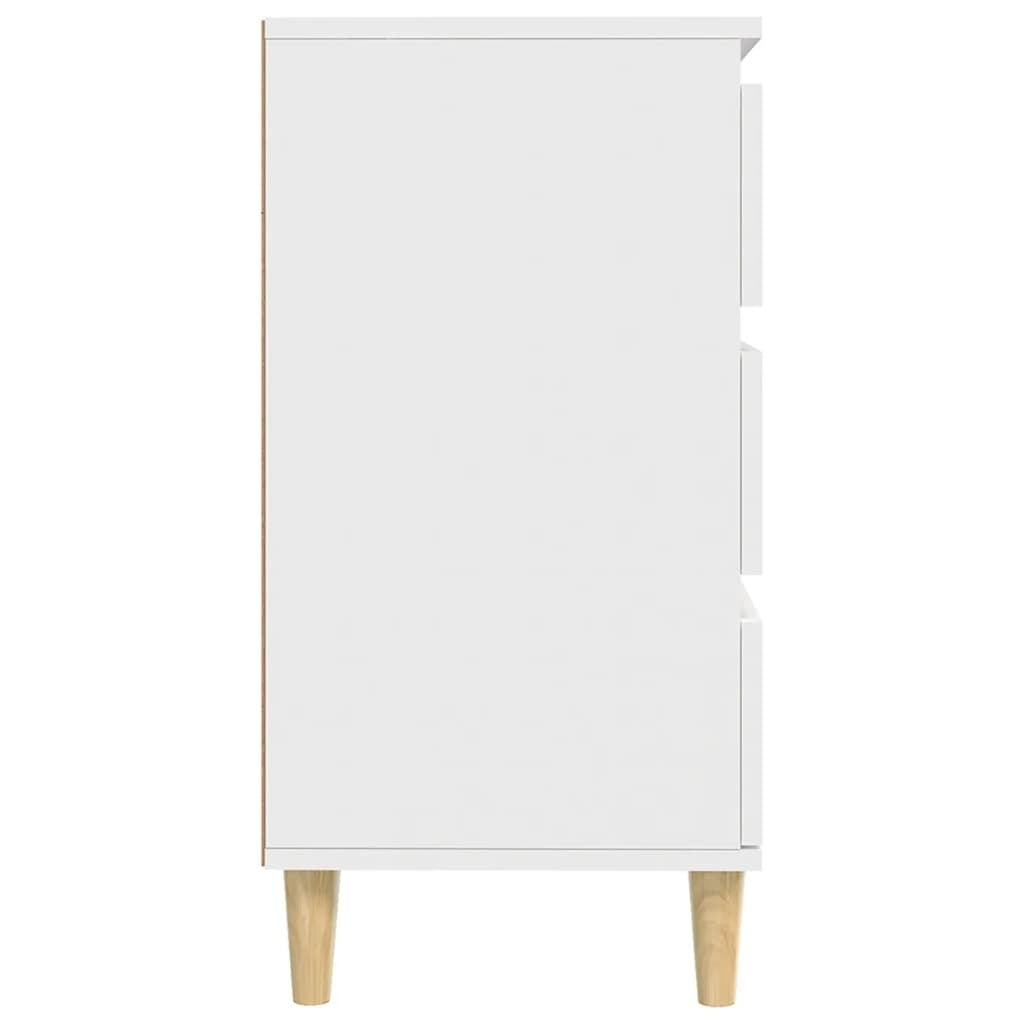 Sideboard White 60x35x70 cm Engineered Wood