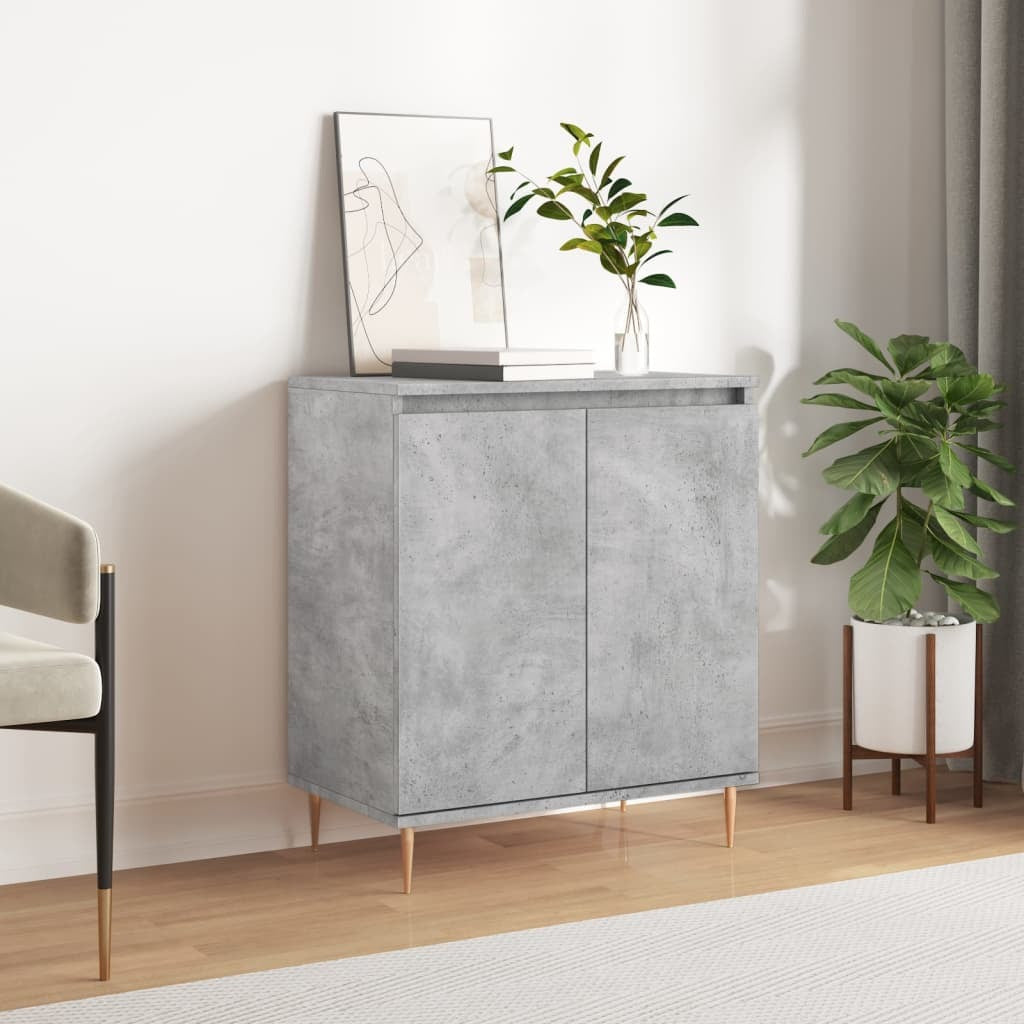 Sideboard Concrete Grey 60x35x70 cm Engineered Wood