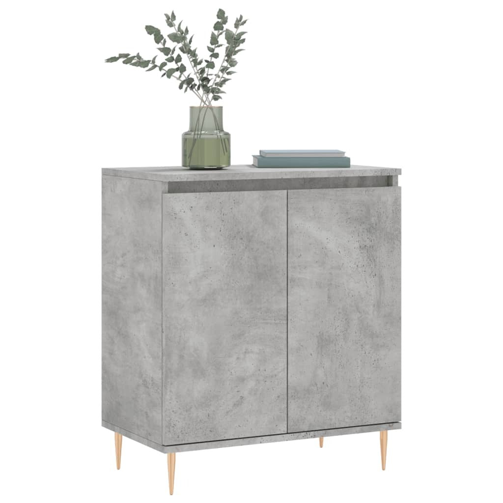 Sideboard Concrete Grey 60x35x70 cm Engineered Wood