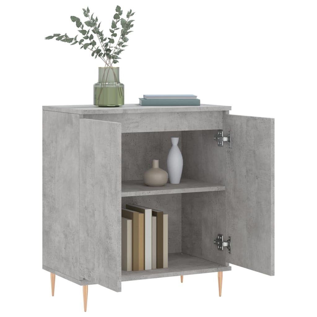 Sideboard Concrete Grey 60x35x70 cm Engineered Wood