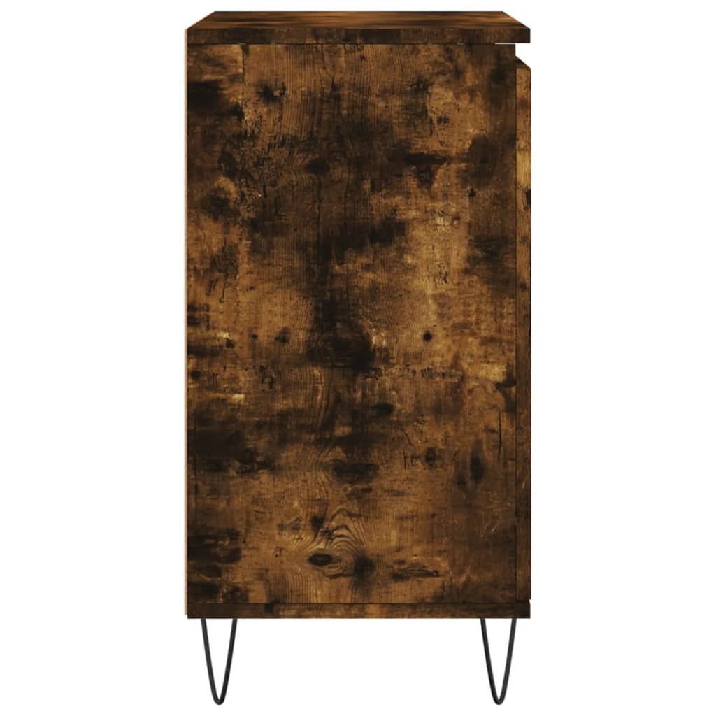 Sideboard Smoked Oak 60x35x70 cm Engineered Wood