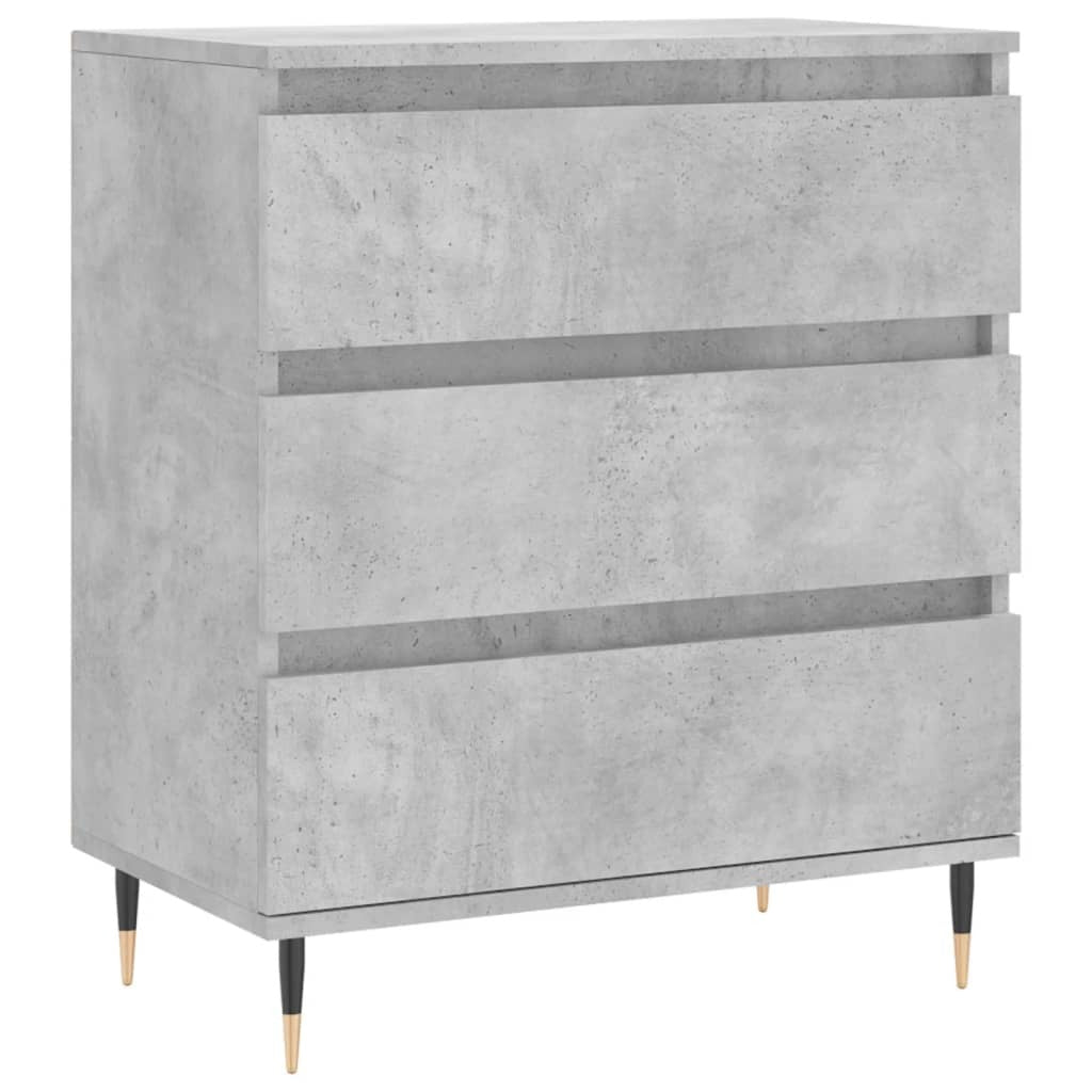 Sideboard Concrete Grey 60x35x70 cm Engineered Wood