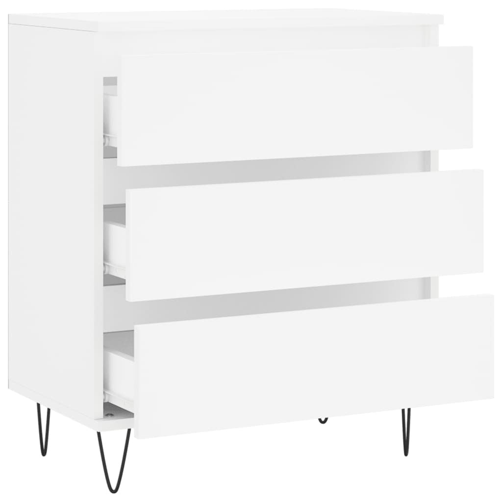 Sideboard White 60x35x70 cm Engineered Wood