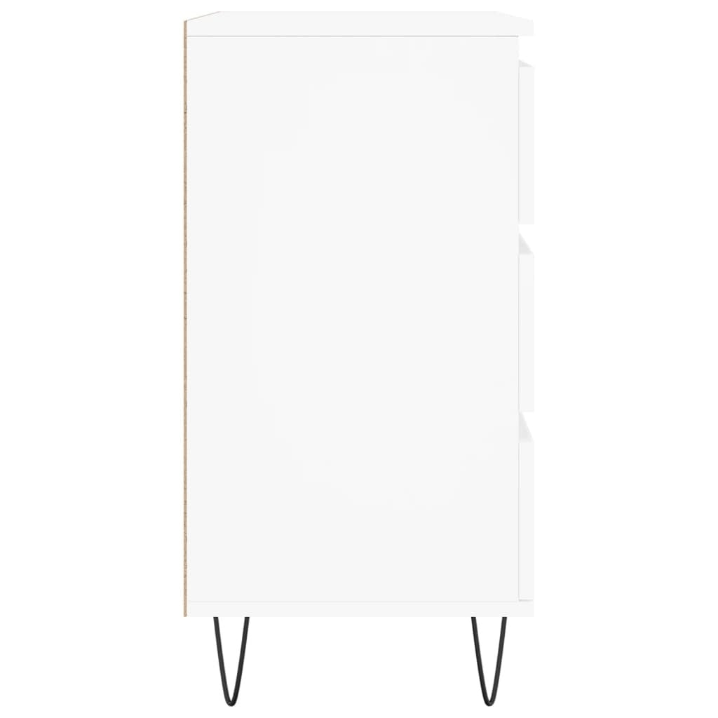 Sideboard White 60x35x70 cm Engineered Wood