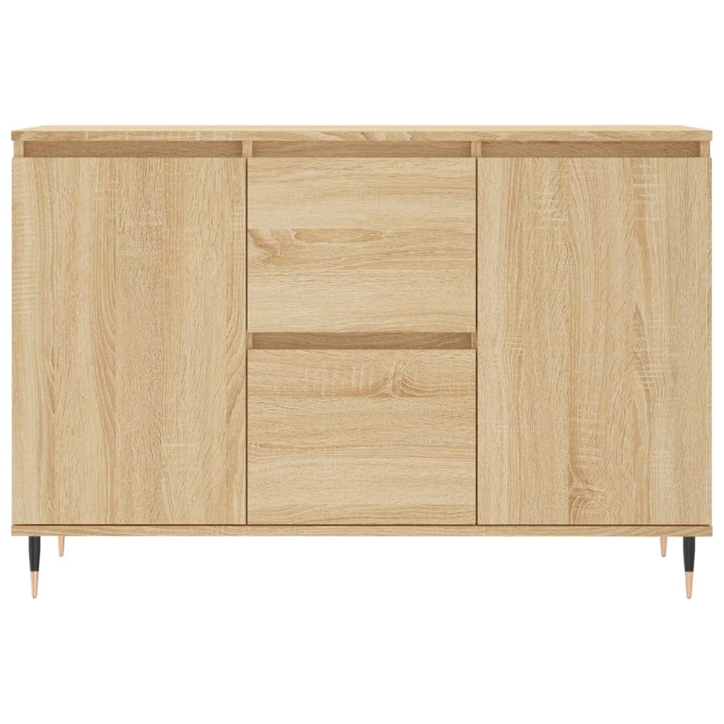 Sideboard Sonoma Oak 101.5x35x70 cm Engineered Wood