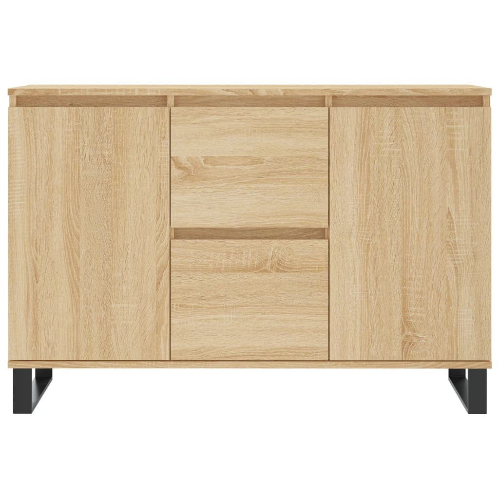 Sideboard Sonoma Oak 101.5x35x70 cm Engineered Wood