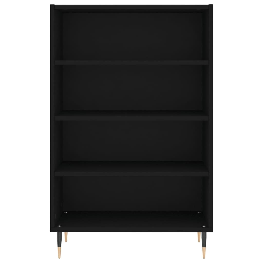 Highboard Black 57x35x90 cm Engineered Wood