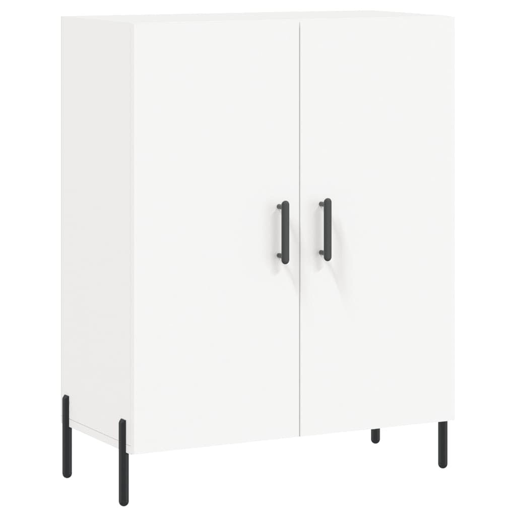Sideboard White 69.5x34x90 cm Engineered Wood