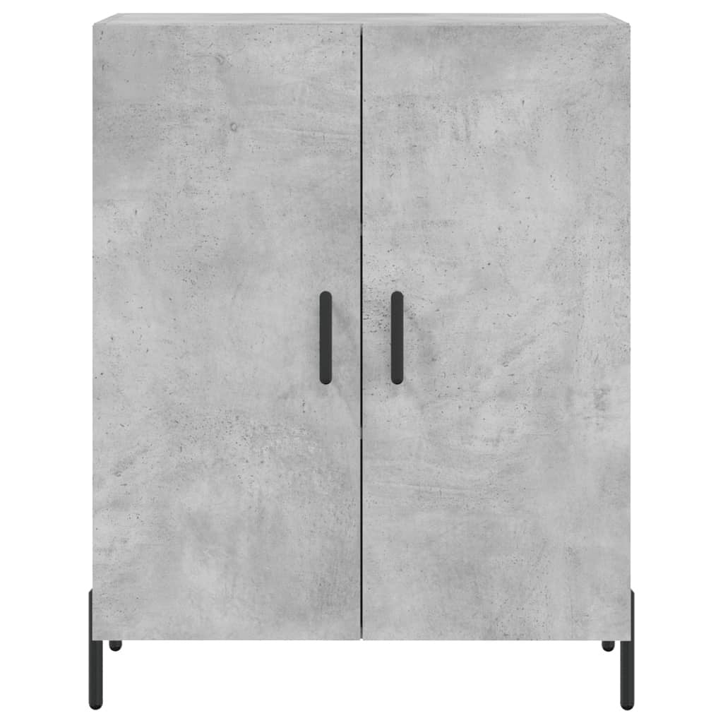 Sideboard Concrete Grey 69.5x34x90 cm Engineered Wood