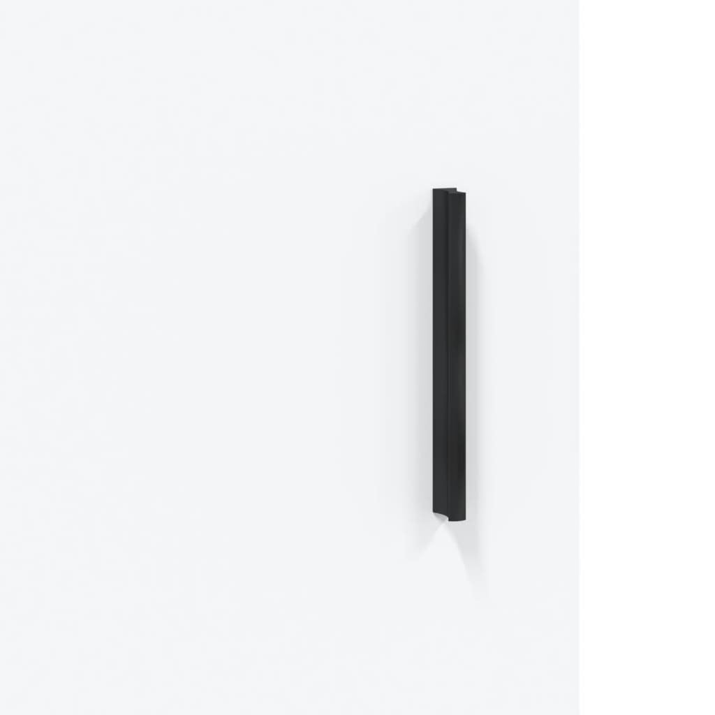 Sideboard White 69.5x34x90 cm Engineered Wood