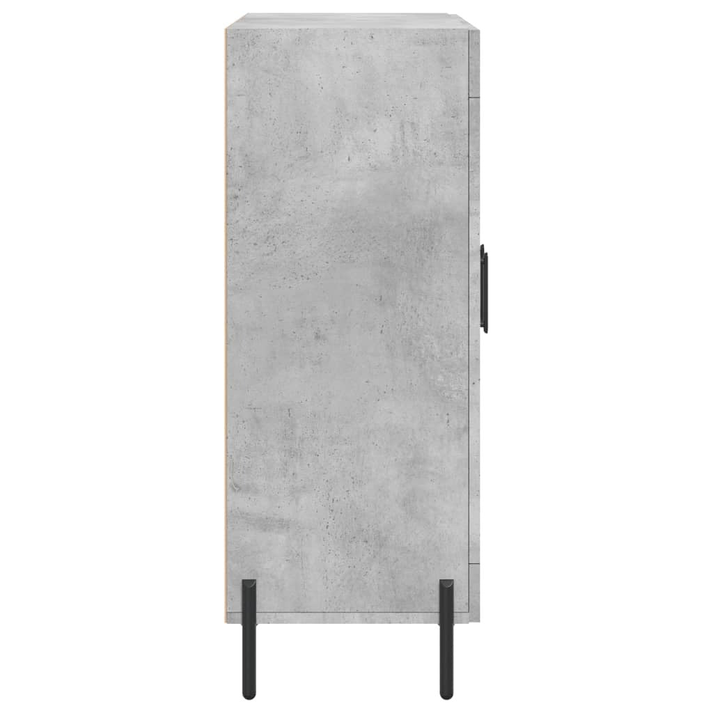 Sideboard Concrete Grey 69.5x34x90 cm Engineered Wood