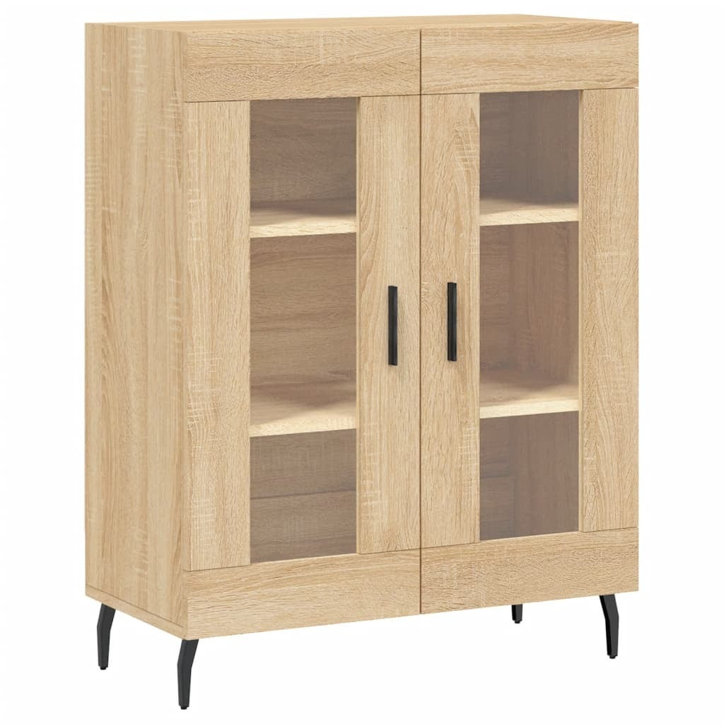 Sideboard Sonoma Oak 69.5x34x90 cm Engineered Wood