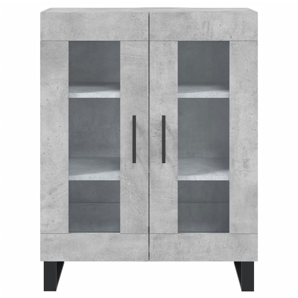 Sideboard Concrete Grey 69.5x34x90 cm Engineered Wood